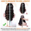 V Part Wig Human Hair Body Wave Upgrade U Part