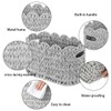 Toilet Paper Storage Basket,Handmade Woven Scalloped Baskets for Bathroom Organizer