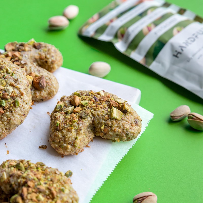 Handfuel Himalayan Salt Roasted Pistachios Snack Pack (40g Per Pouch),