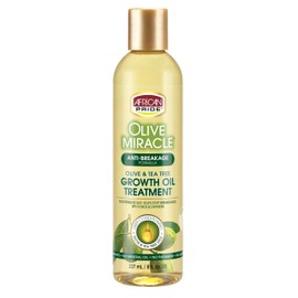 African Pride Olive Miracle Anti-Breakage Maximum Strengthening Growth Oil 237 ml/8 fl.oz