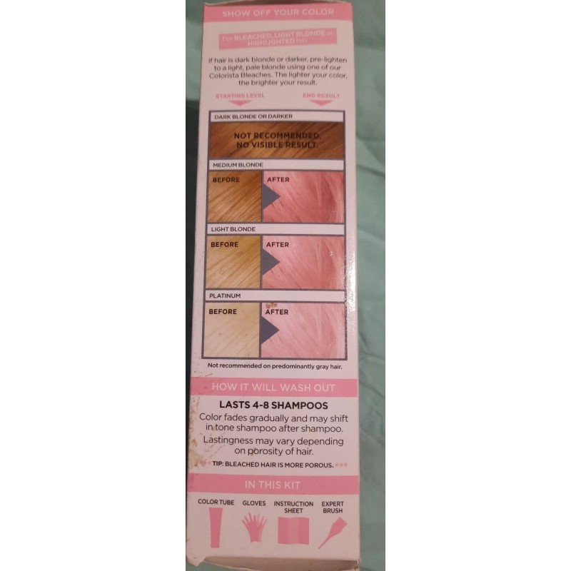 L'Oréal L'oreal Colorista Semi-Permanent Sof Pink300 No Ammonia/Peroxi