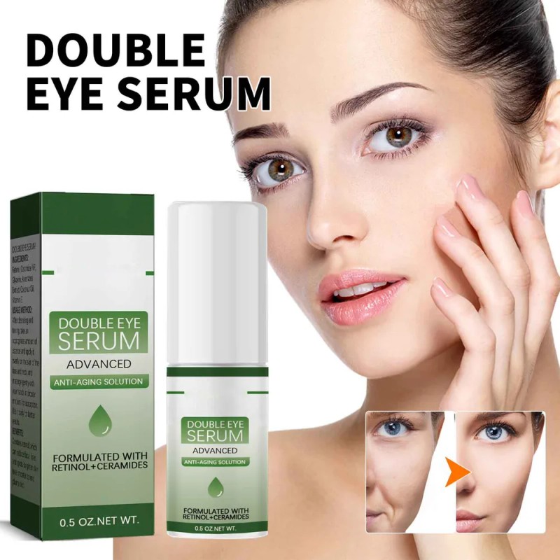 Suero Facial Antiarrugas 15ml - Reduce Ojeras Y Manchas