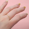 Glimmer Stacking Ring | Silver, Gold, or Rose Gold |