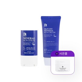 Benton 1 Benton Skinfit Mineral Sun Cream + 1 Mineral Sun Stick (+Guava Pad) / 벤튼 스킨핏 미네랄 선크림 1개+무기자차 선스틱 1개(+구아바패드)