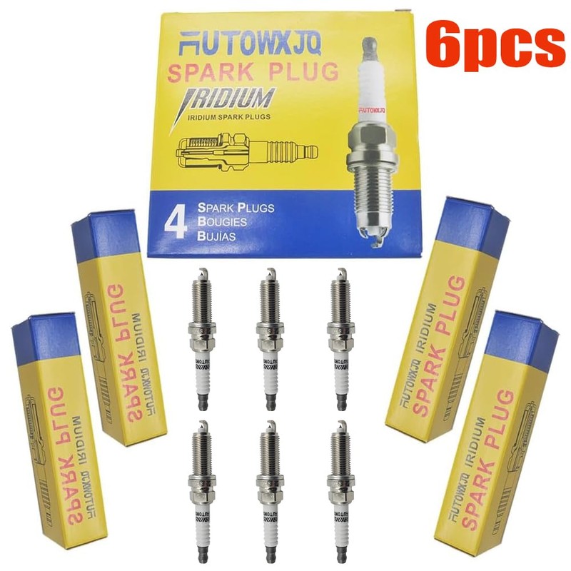 Autowxjq - Bujías de iridio reemplazan LKAR7BIX-11S 93501, paquete de