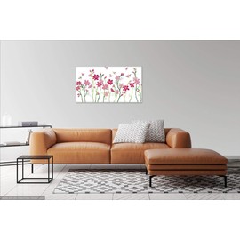 arione Cross Stitch Kits for Adults Beginners Pre Printed Stamped Cross Stitch Kit Embroidery Tapestry Kit Meadow Flowers 45 x 28 cm. (Meadow Flowers)