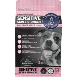 Annamaet Original Sensitive Skin & Stomach Dry Dog Food, (Lamb, Whitefish & Millet), 5-lb Bag