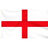 Large England Flag 8ft x 5ft For Indoor/Outdoor Use Red