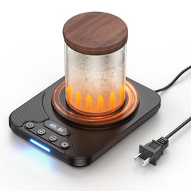 Sourdough Starter Warmer – Precise 1°F Thermostat (70–110°F), Warming Mat with 24H Timer & Auto On/Off Memory, Ideal for Bread Fermentation & Yogurt