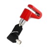 QWORK Motorcycle Bike Anti-Theft Wheel Disc Brake Lock, 2 Pack