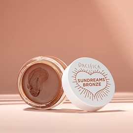 Pacifica Bronceador – Iluminador En Crema Bronceadora Mate Sun Dreams, Hidratante Y Modulable Con Extractos Florales, Sin Talco, Vegano Y Libre De Cru