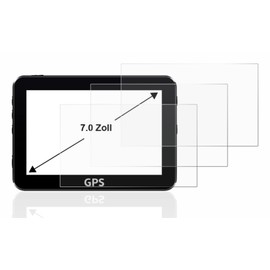 6x Savvies screen protectors for GPS PDAs with 17.8 cm (7.0 Zoll) [152.5 x 91.5 mm) Screen Protector – Clear