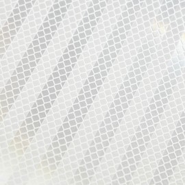 Approx. A4 Size (20 cm x 30 cm) - 1 sheet 03 - White Reflective Sheet Reflective Sticker Night Reflective Sticker Night Reflective Sticker Running Walking School Bag Bicycle Bike Truck Safety Safety