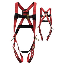 Liberty Line Freedom Essential 3-Point Full Body Harness, 3 D-rings, Tongue Buckle Legs (ANSI)