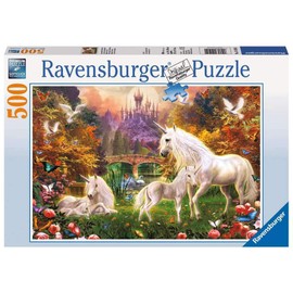 Ravensburger, Rompecabezas Unicornios, 500 Piezas