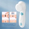 Electric Facial Cleansing Brush with 4 Brushes, Rechargeable, Waterproof Face