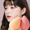 Eggbox Mochi Waterdrop Puff Makeup Sponge 1 Set (4 Pieces) Makeup Sponge Pink (a) 3ea