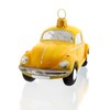 Hamburger Weihnachtsontor - Christmas Tree Decoration - VW Beetle Yellow