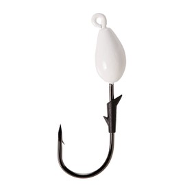 Eagle Claw TKSB12W-6/0 Trokar Swimbait Head, 1/2 oz., White, Per 3