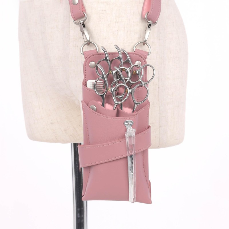 Dp Olbia no.008, Pink, 0-5 Pieces, Scissor Case, Hairdresser, Trimmer