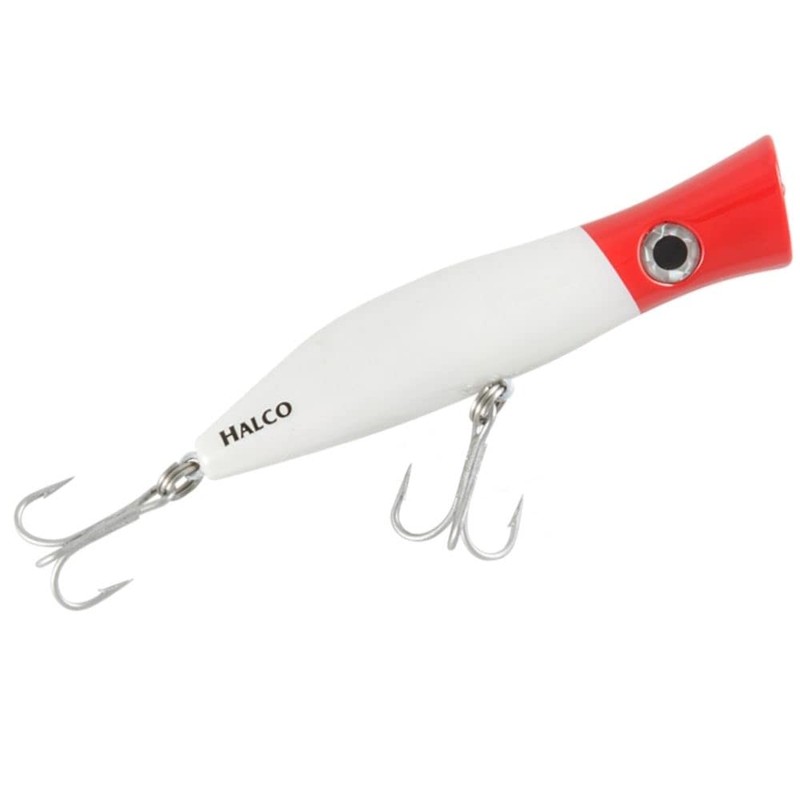 SUPERIOR TOP WATER LURE BY HALCO "ROOSTA POPPER 135", color: