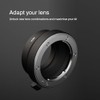 Urth Adaptador de Objetivo Compatible con Leica R a M4/3