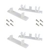 Tenn-Tex False Front Clips for Kitchen Cabinets or Sink Drawers
