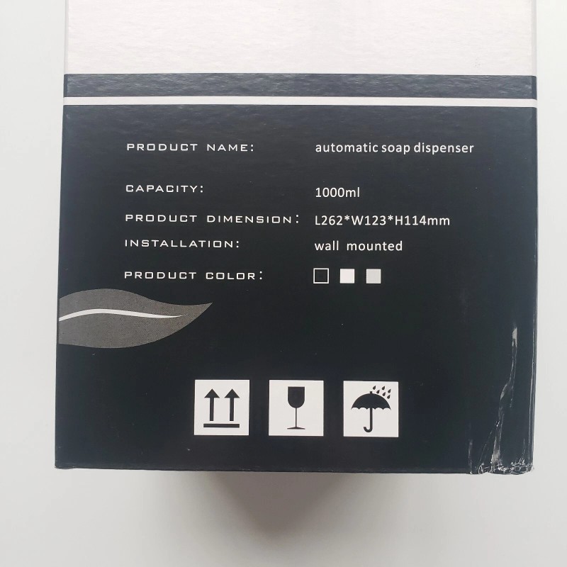 White NEW Set of 3 Automatic Soap Sanitizer Soap Dispenser