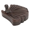 Ginkgo Leaf Incense Burner Antique Exquisite Zinc Alloy Incense Burner