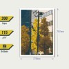 Papel Fotográfico A4 Kamo Glossy De 115gr 200 Hojas Color