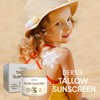 Beef Tallow Sunscreen with Zinc Oxide: Tallow & Zinc Oxide