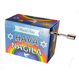 Fridolin HAVA Nagila Welt Hit Mini Rotary Organ/Music Box Crank Mechanism World Hit