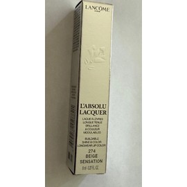 LANCOME L'ABSOLU LACQUER BUILDABLE SHINE COLOR 0.27 oz 274 BEIGE SENSATION