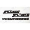 GM Auto Gloss Black Fender Z71 Tailgate Silverado LT Emblems