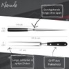 Marindo Professional Meat Fork, Stainless Steel, 31.5 cm, Meat Fork