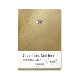 G.C.PRESS Design Notebook, B6, Hedgehog, 7.2 x 5.0 inches (182 x 128 mm), 160 Pages [751-01]