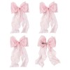 Gudalea Large Hair Bow Clips for Women, Pack of 4,