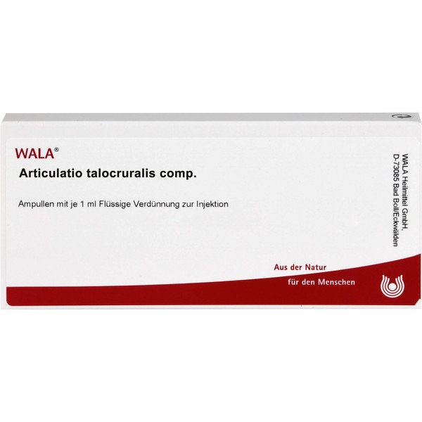 Articulatio talocruralis comp. Wala Ampullen, 10X1 ml AMP