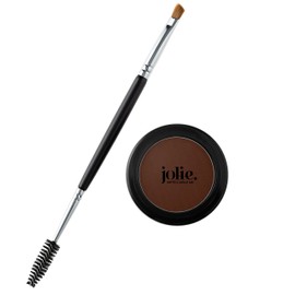 Jolie 2 Piece Eyebrow Essentials Kit With Brow Powder & Brush (Auburn)