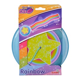 Taildisc Star Throwing Disc with Cute Print and Tail, Diameter: 22 cm, 95 cm, from 3 Years