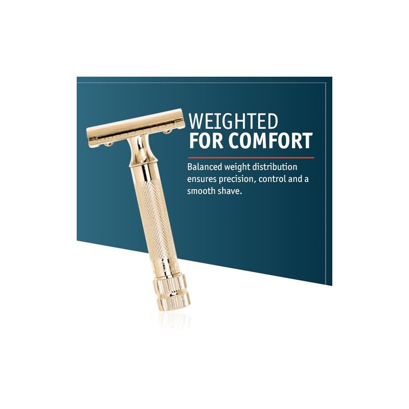 Merkur-Razor Double Edge Safety Razor Gold Plated