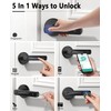 Asidrama Smart Fingerprint Door Lock with Keypad Handle - Keyless