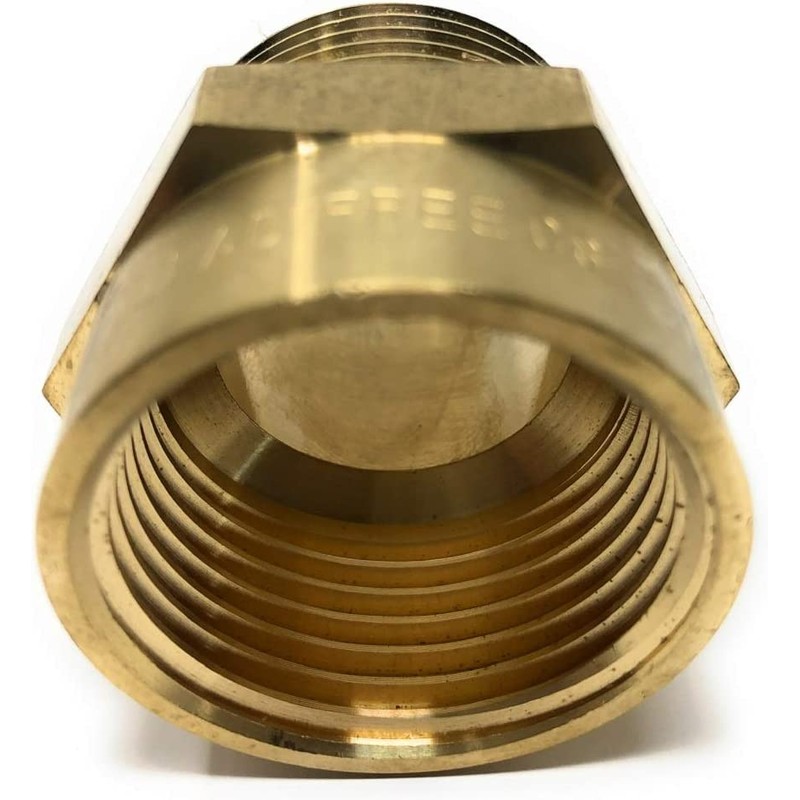 G Thread (Metric BSPP) Female to NPT Thread Male Pipe