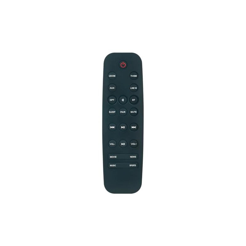 PERFASCIN New Replace Infrared Remote Control Fit for Nakamichi NK12