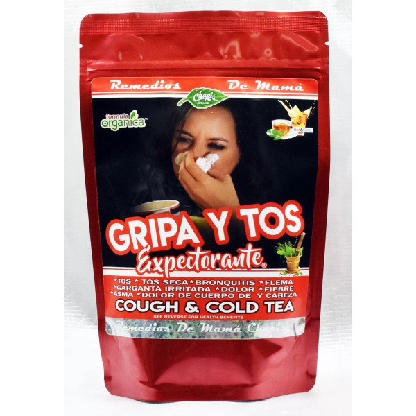 CHAPIS GRIPA Y TOS EXPECTORANTE COUGH & COLD TEA 3.5