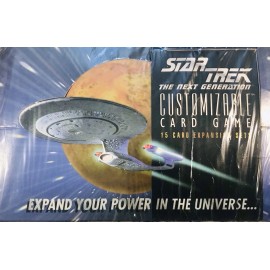 1995 Decipher Star Trek The Next Generation CCG Sealed Booster Box 36 Packs. B3