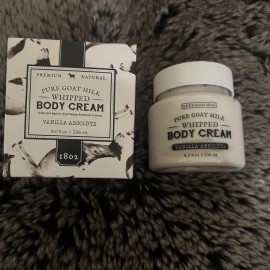 Beekman 1802 Pure Goat Milk Whipped Body Cream Vanilla Absolute 8oz NIB & Sealed