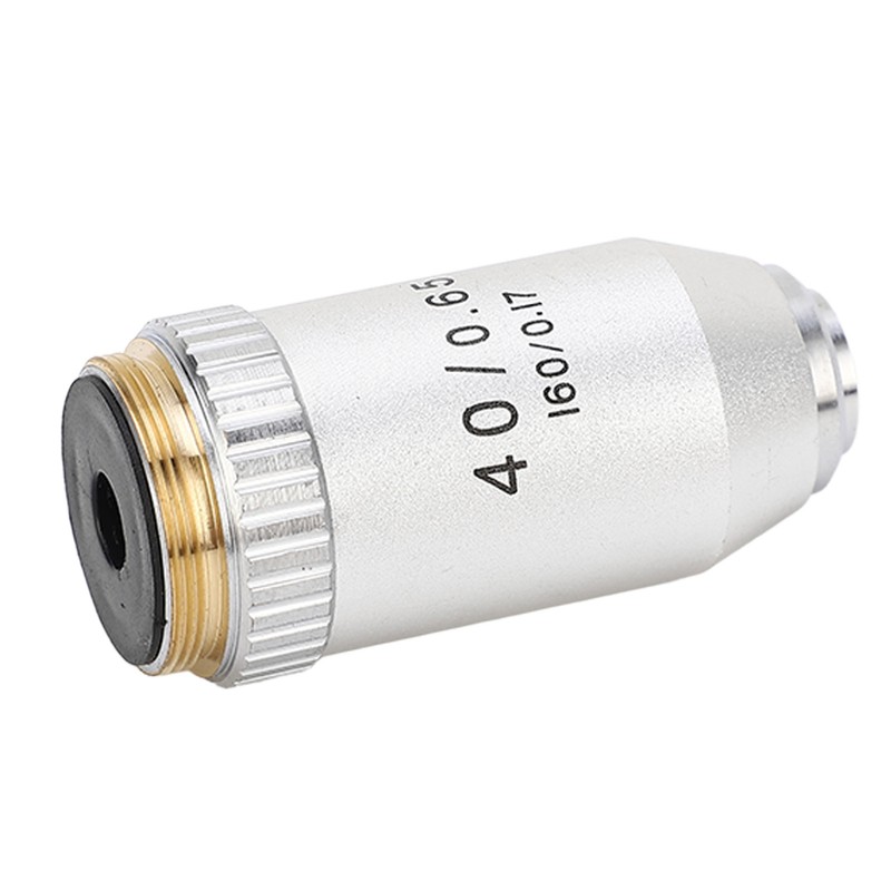 40X Achromatic Objective RMS Size Brass Stainless Steel Auto Rebound