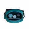 Travelon Coastal - Mini bandolera con bloqueo RFID, Lagoon, Una