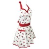 allydrew Classic Sweetheart Adjustable Apron, Cherries